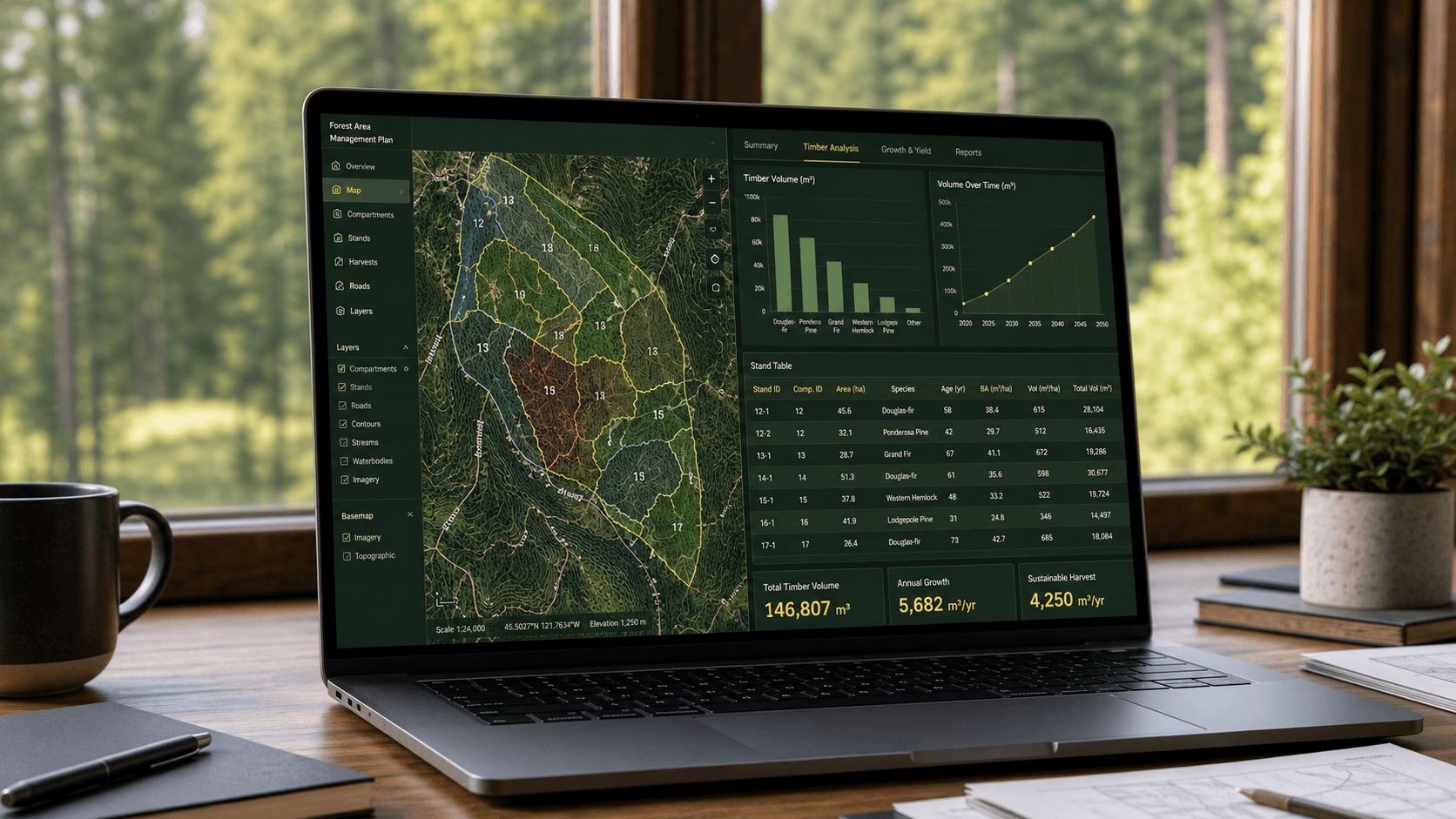 Forestry software